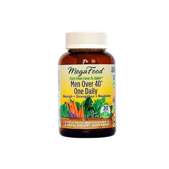 Мультивітамін MegaFood Одна таблетка в день для чоловіків після 40 №30