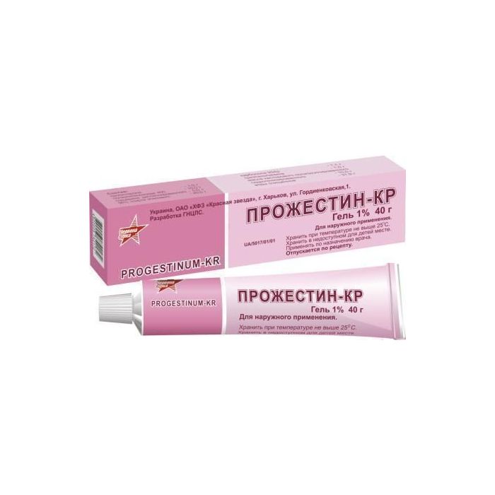 Прожестін-КР 1% гель туба 40 г