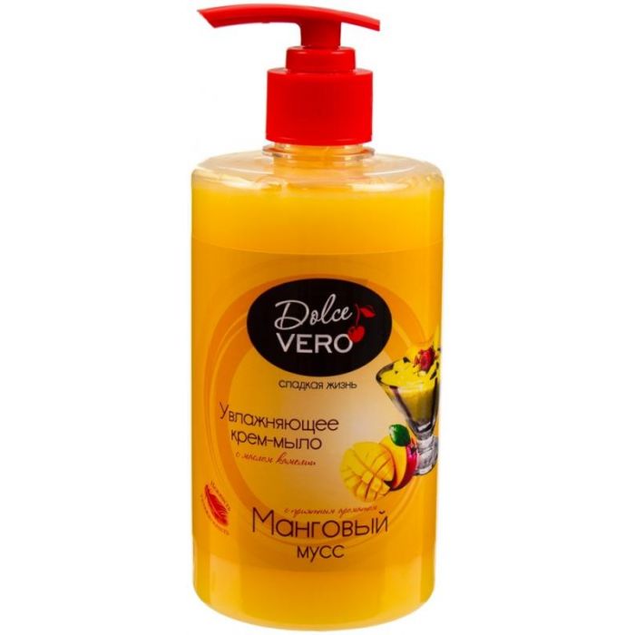Крем-мило Dolce Vero Манговий мус 500 мл