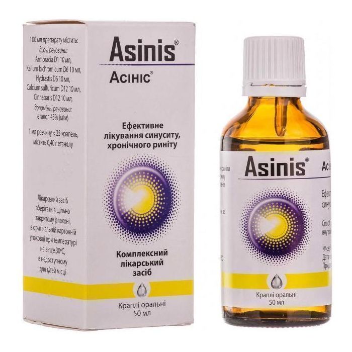 Асініс краплі 50 мл