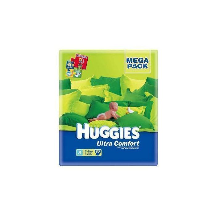Підгузки Huggies Ultra Comfort Mega р.3 (5-9 кг) №80