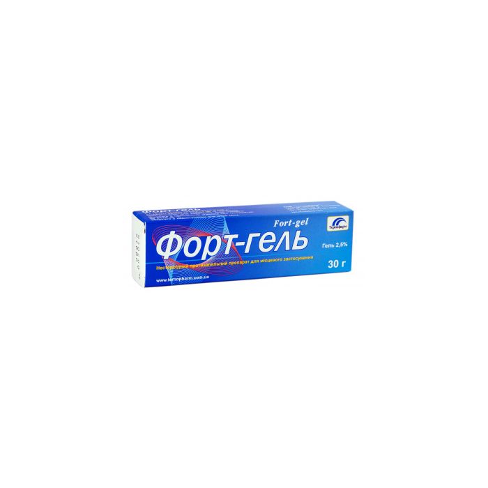Форт-гель 2,5% туба 30 г