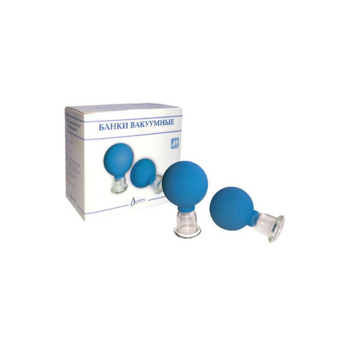 Банки міні медичні вакуумні для масажу шиї №2