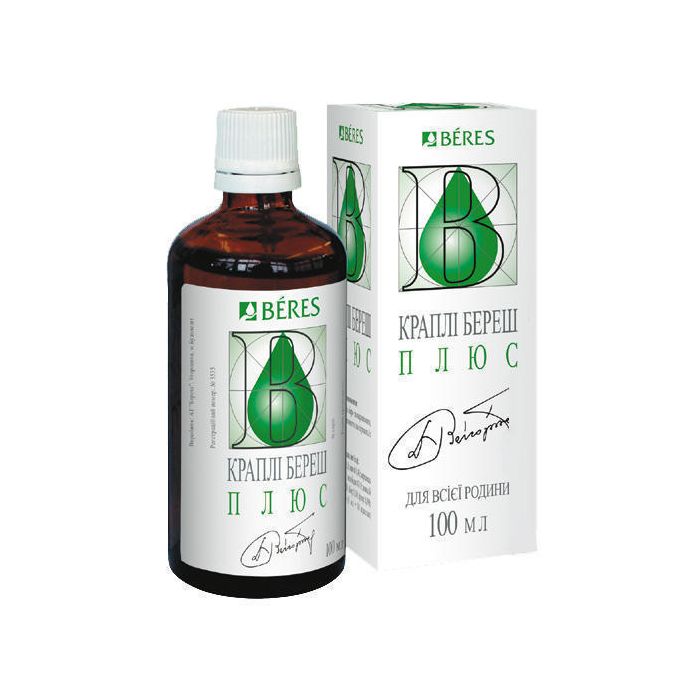 Береш плюс краплі 100 мл