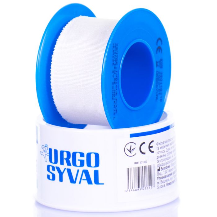 Лейкопластир Urgo Syval 5 м*2,5 см