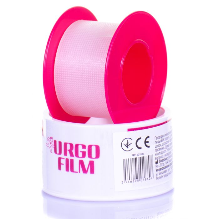 Лейкопластир Urgo філм 5 м*2,5 см - фото №1 Лейкопластир Urgo філм 5 м*2,5 см