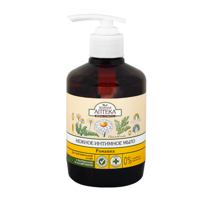 Мило для інтимної гігієни Зелена Аптека Ромашка 370 мл