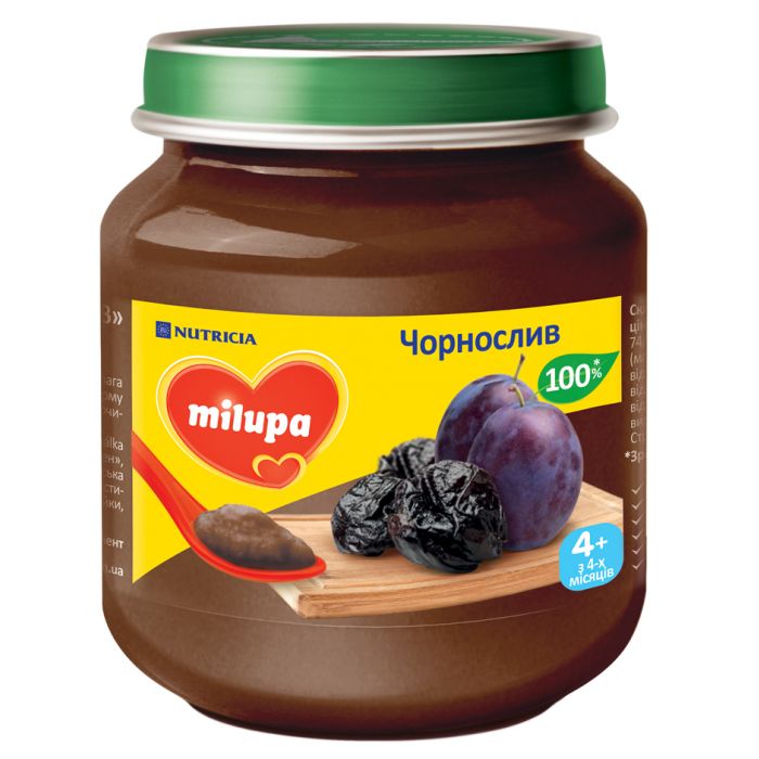Пюре Milupa Чорнослив (з 4 місяців) 125 г