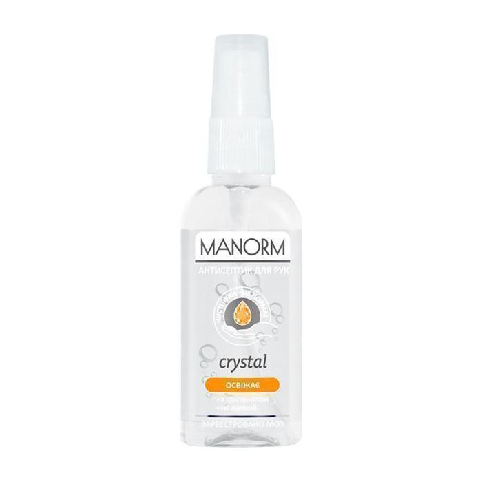 Антисептик  для рук Манорм Crystal освіжуючий 50 мл