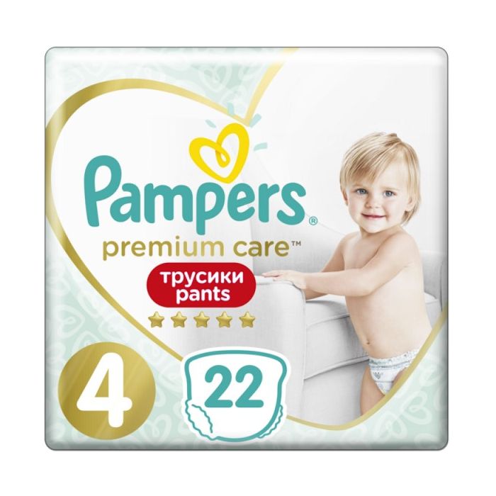 Підгузки-трусики Pampers Premium Care Pants 4 Maxi (9-15 кг) №22
