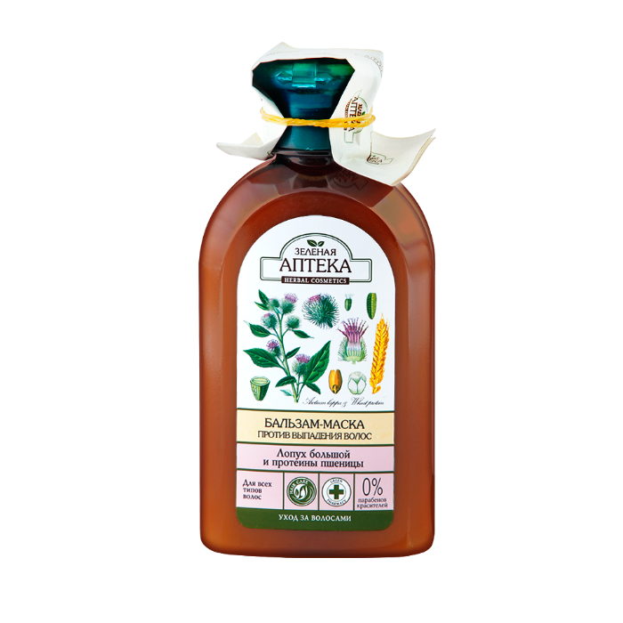 Бальзам-маска Зелена Аптека проти випадіння волосся 300 мл