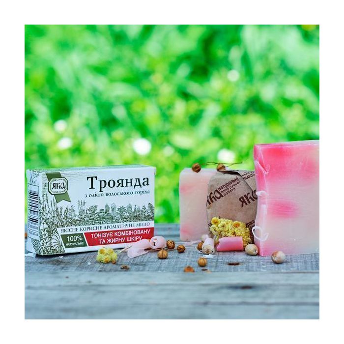 Мило ЯКА натуральне троянда 75 г
