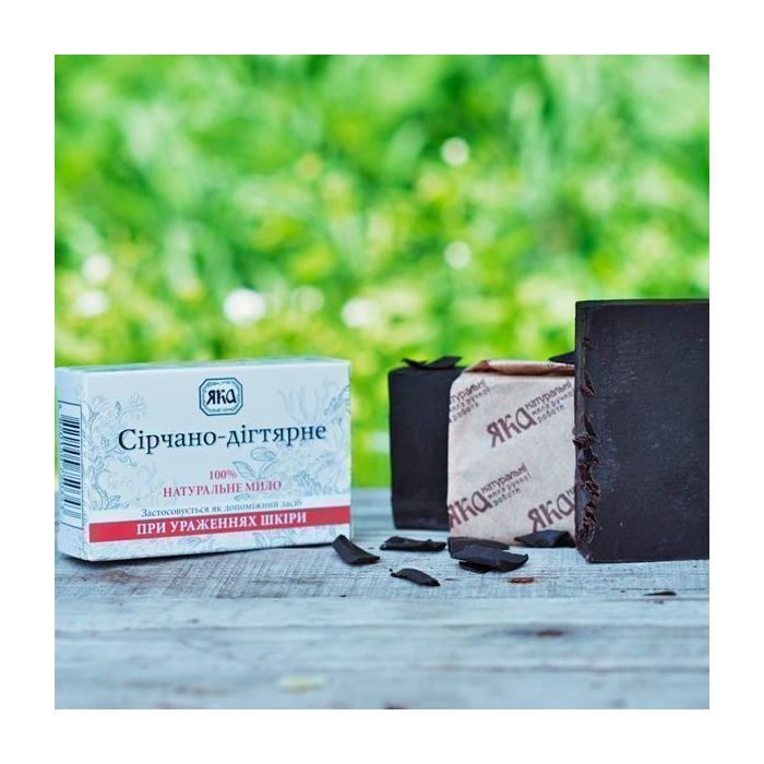 Мило ЯКА натуральне сірчано-дігтярне 75 г