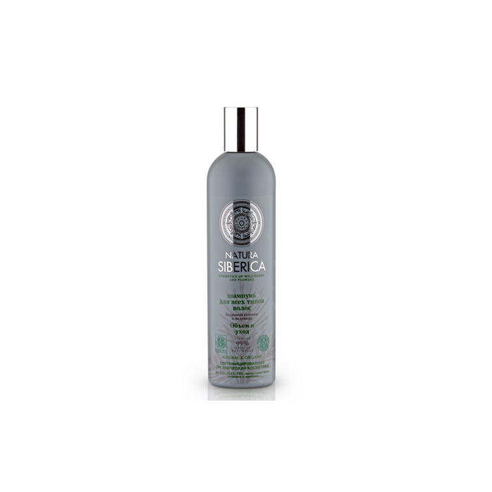 Шампунь Natura Siberica Об'єм та догляд для всіх типів волосся 400 мл