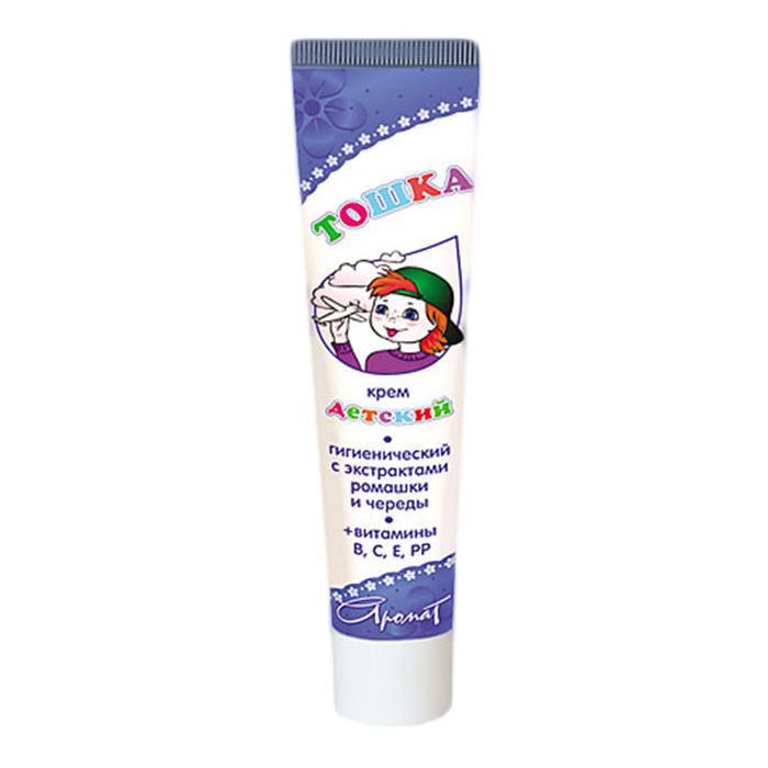 Крем Тошка дитячий з вітамінами В, С, Е, РР 44 мл