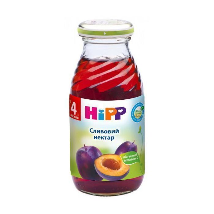 Напій Hipp 8043 сливовий (з 4 місяців) 200 мл