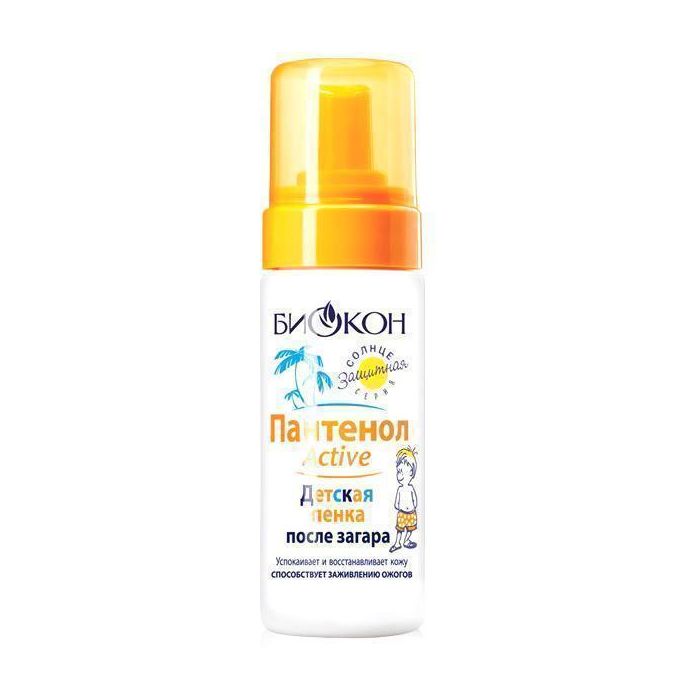 Пінка Біокон ПАНТЕНОЛ-active дитяча після загару 150 мл