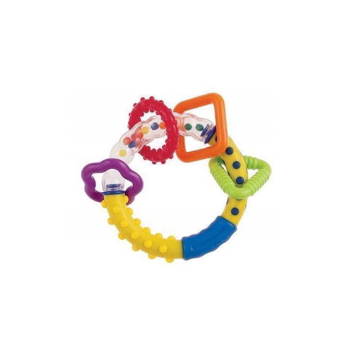 Прорізувач-брязкальце Кольорові кульки 2/450