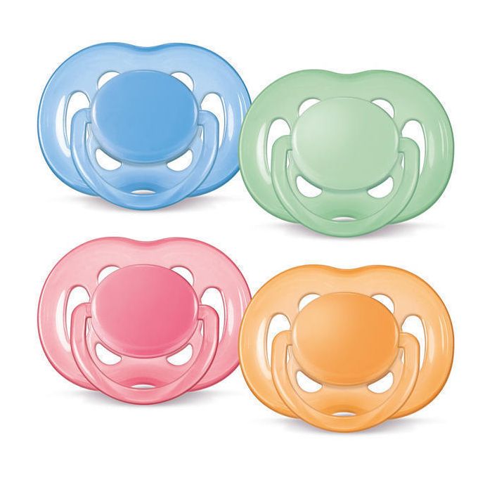 Пустушка Avent від 6 до 18 місяців силіконова дихаюча 2 шт BFA-Free (SCF178/24)