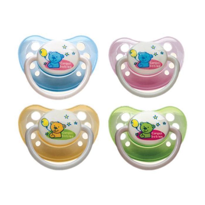 Пустушка від 0-6 місяців силіконова анатомічна Balonik 23/841