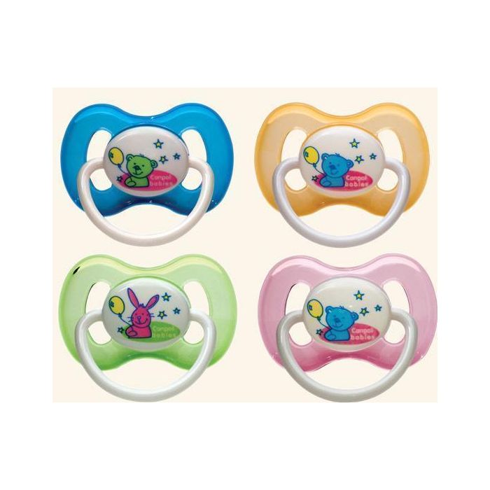 Пустушка від 0-6 місяців силіконова анатомічна Balonik 23/852