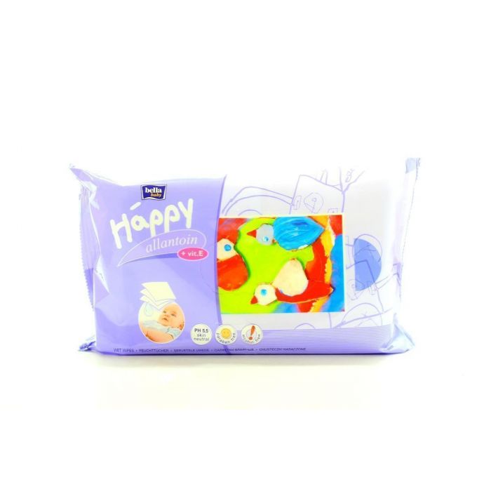 Серветки вологі Happy дитячі 64 шт