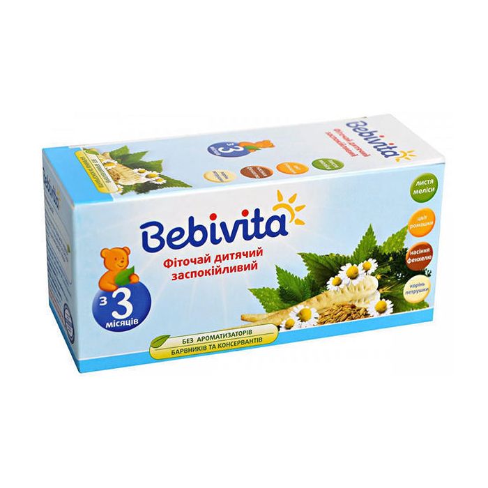 Фиточай Bebivita детский заспокійливий (с 3 мес.) 30 г