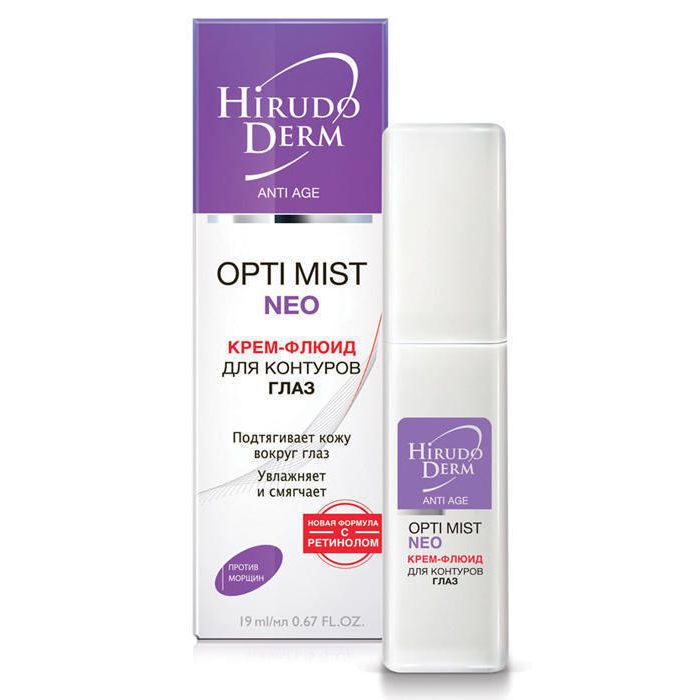 Крем-флюід Hirudo Derm для контура навколо очей Opti-Mist 19 мл