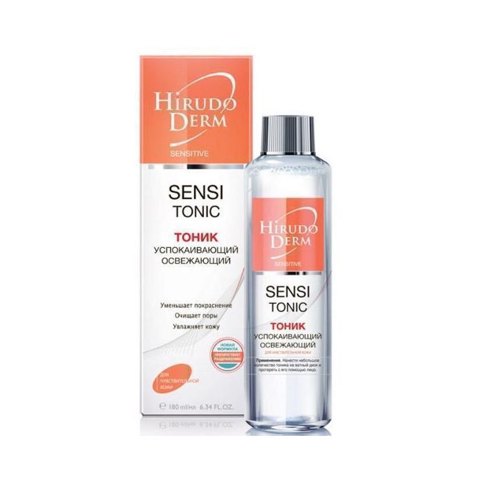 Тонік Hirudo Derm Sensitive освіжаючий 180 мл
