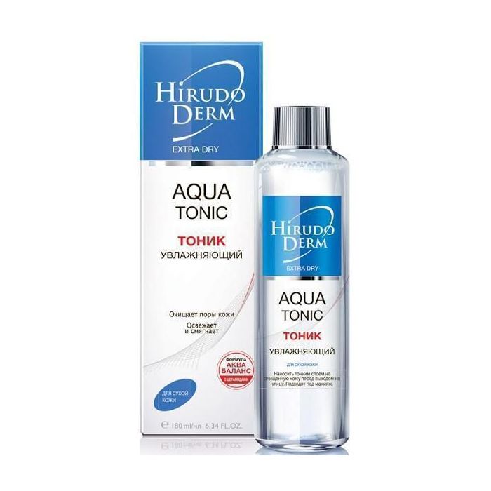 Тонік Hirudo Derm Extra-Dry зволожуючийдля сухої та нормальної шкіри 180 мл