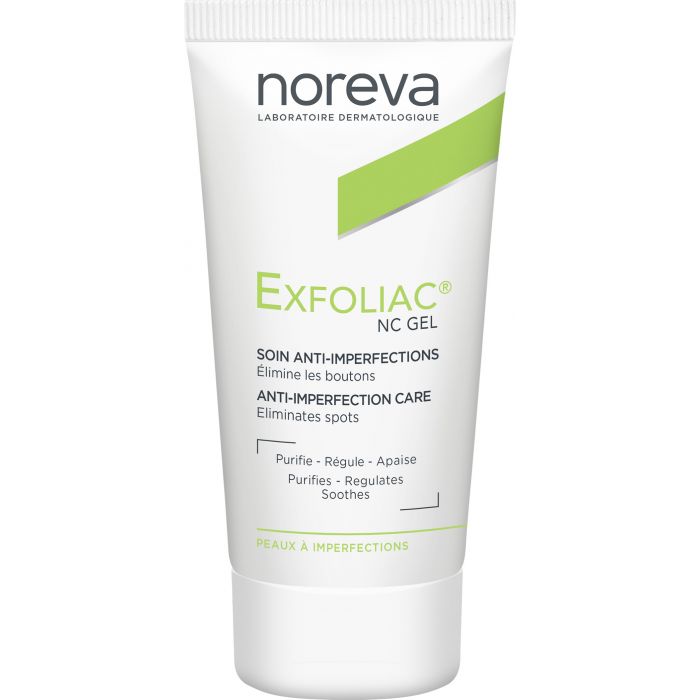 Гель Noreva (Норева) Exfoliac NC для локального нанесення 30 мл - фото №1 Гель Noreva (Норева) Exfoliac NC для локального нанесення 30 мл