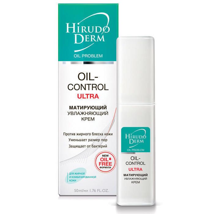 Крем Hirudo Derm Oil Problem Oil-Control зволожуючий матуючий 50 мл