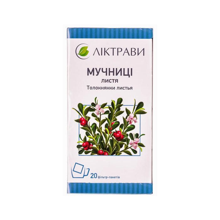 Мучниці (толокнянки) листя 40 г (20 по 2,0 г)