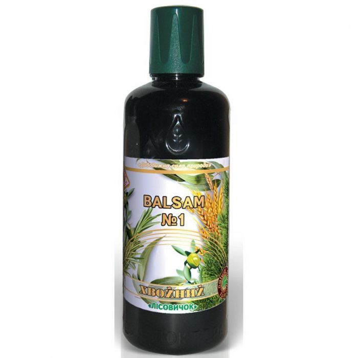 Бальзам хвойний  Лісовичок  натуральний №1 330 мл