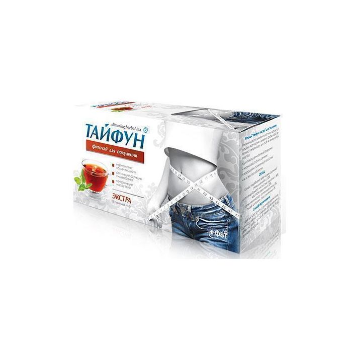 Фіточай для схуднення Тайфун Екстра 2 г №30 - фото №1 Фіточай для схуднення Тайфун Екстра 2 г №30