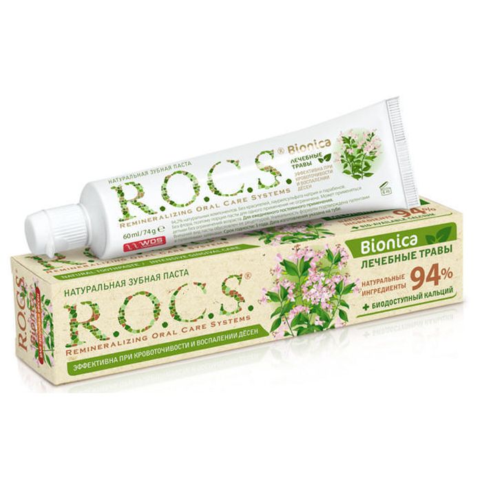 Зубна паста R.O.C.S. Біоніка 74 г