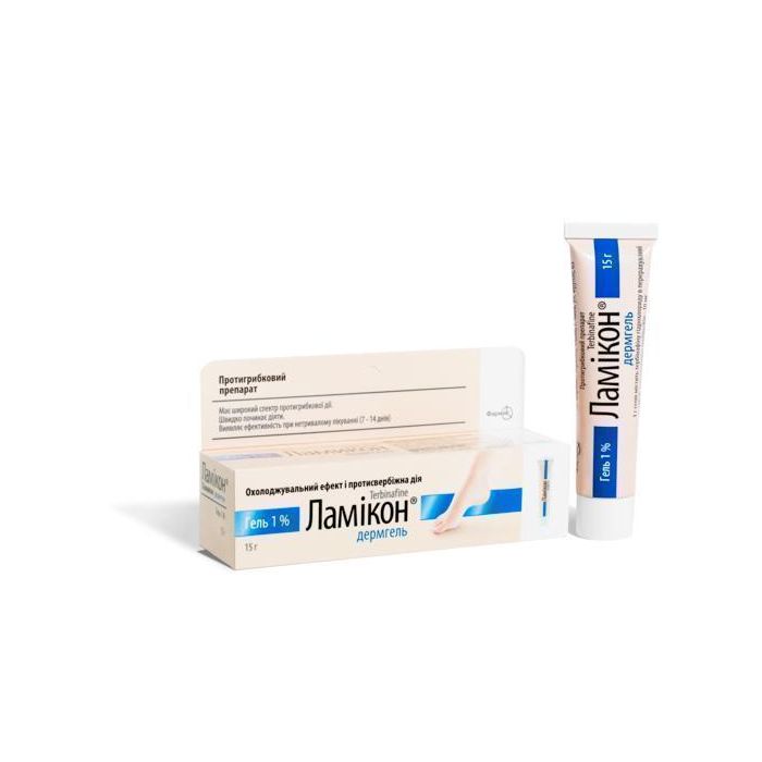 Ламікон 1% дермгель 15,0 г