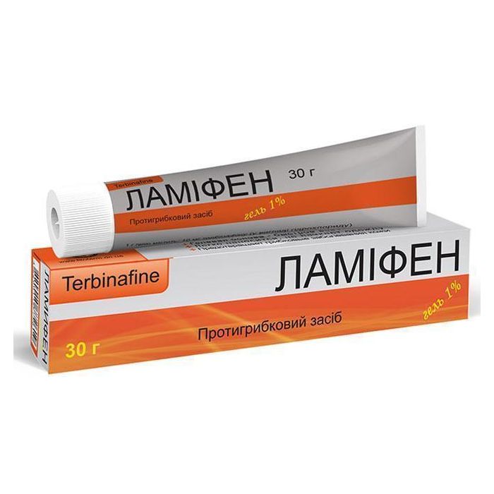 Ламіфен 1% гель 30 г - фото №1 Ламіфен 1% гель 30 г