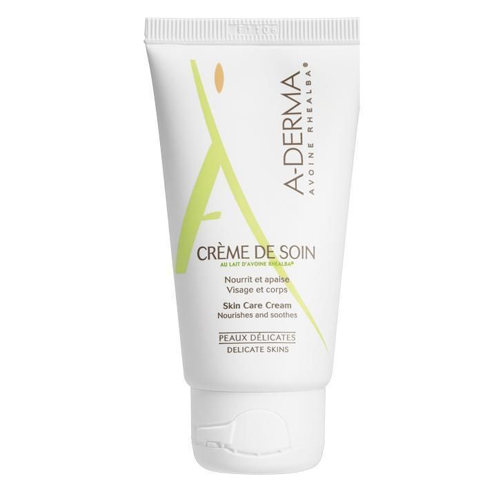Крем A-Derma для щоденного догляду за подразненою шкірою обличчя та тіла 50 мл (12144)
