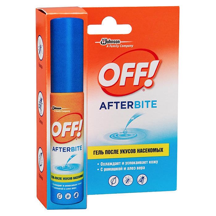 Гель OFF AfterBite після укусів комарів 25 мл
