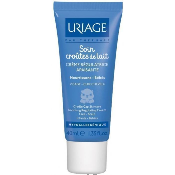Крем Uriage (Урьяж) Регулюючий заспокійливий від молочних кірочок у немовлят/дітей 40 мл