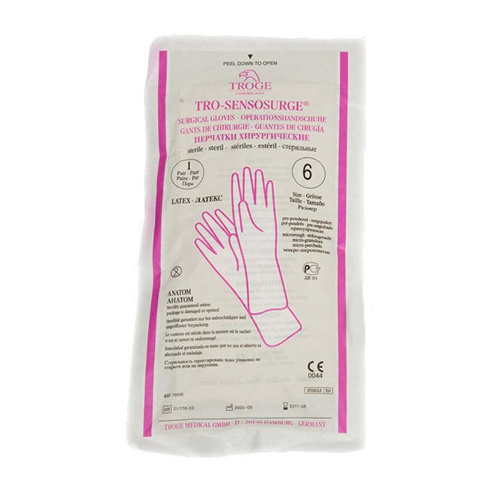 Рукавиці хірургічні RiverGloves стерильні латекс р.6, 5