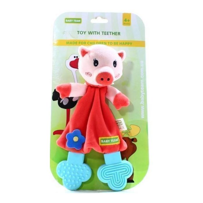 Іграшка Baby Team з прорізувачем, в асортименті