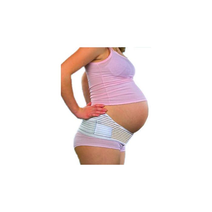 Бандаж еластичний дородовий універсальний з срібною ниткою (115-125 см) №5