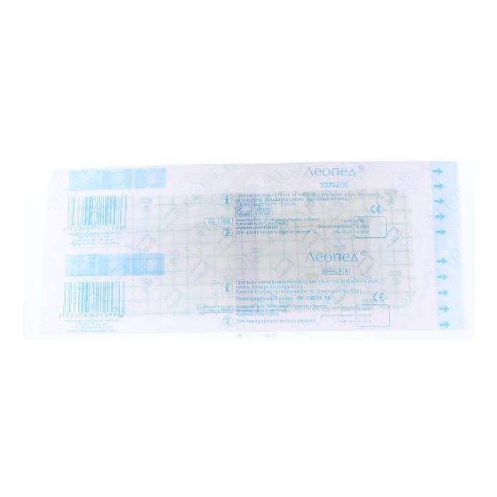 Лейкопластир Леопед прозорий 9 см х 25 см №1