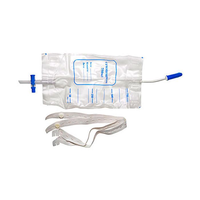 Сечоприймач з хрестоподібним зливом з кріпленням стерильний 750 мл