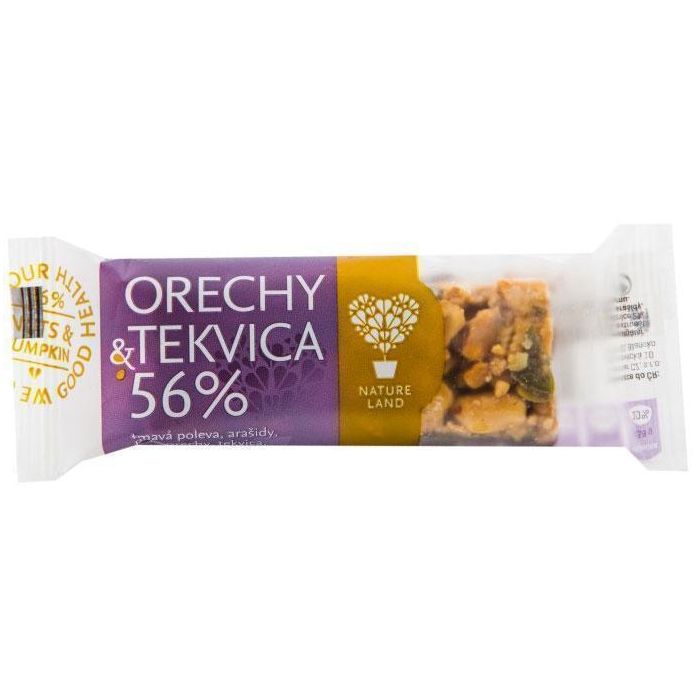 Батончик горіх з насінням гарбуза 35 г