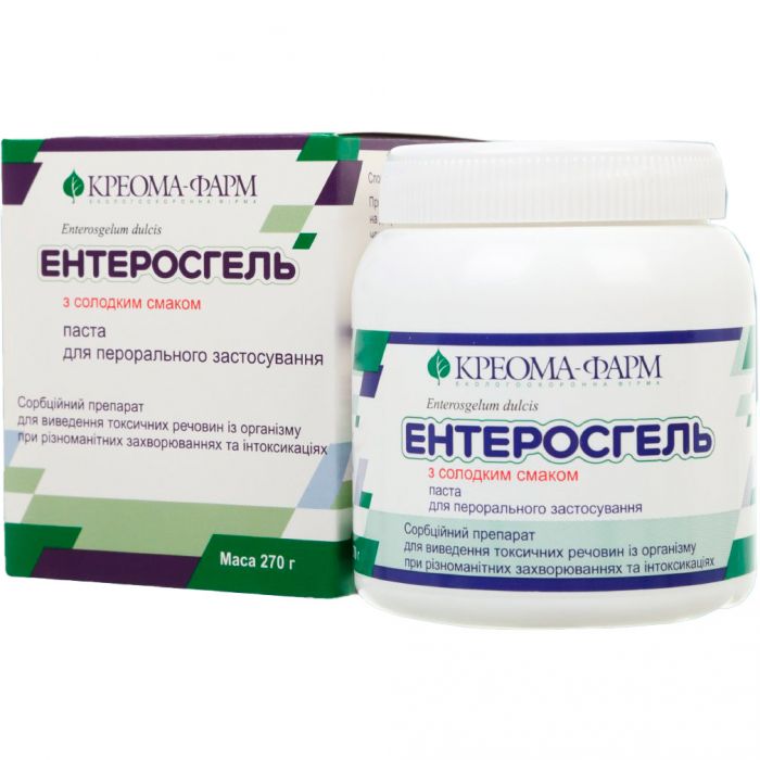 Ентеросгель паста солодким смаком 270 г