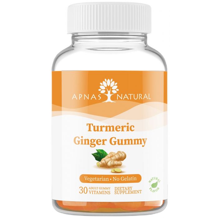 Apnas Natural (Апнас Натурал) Куркума та імбир жувальні пастилки №30