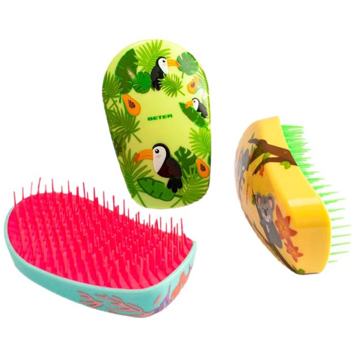 Щітка Beter для розплутування кучерявого та дитячого волосся
